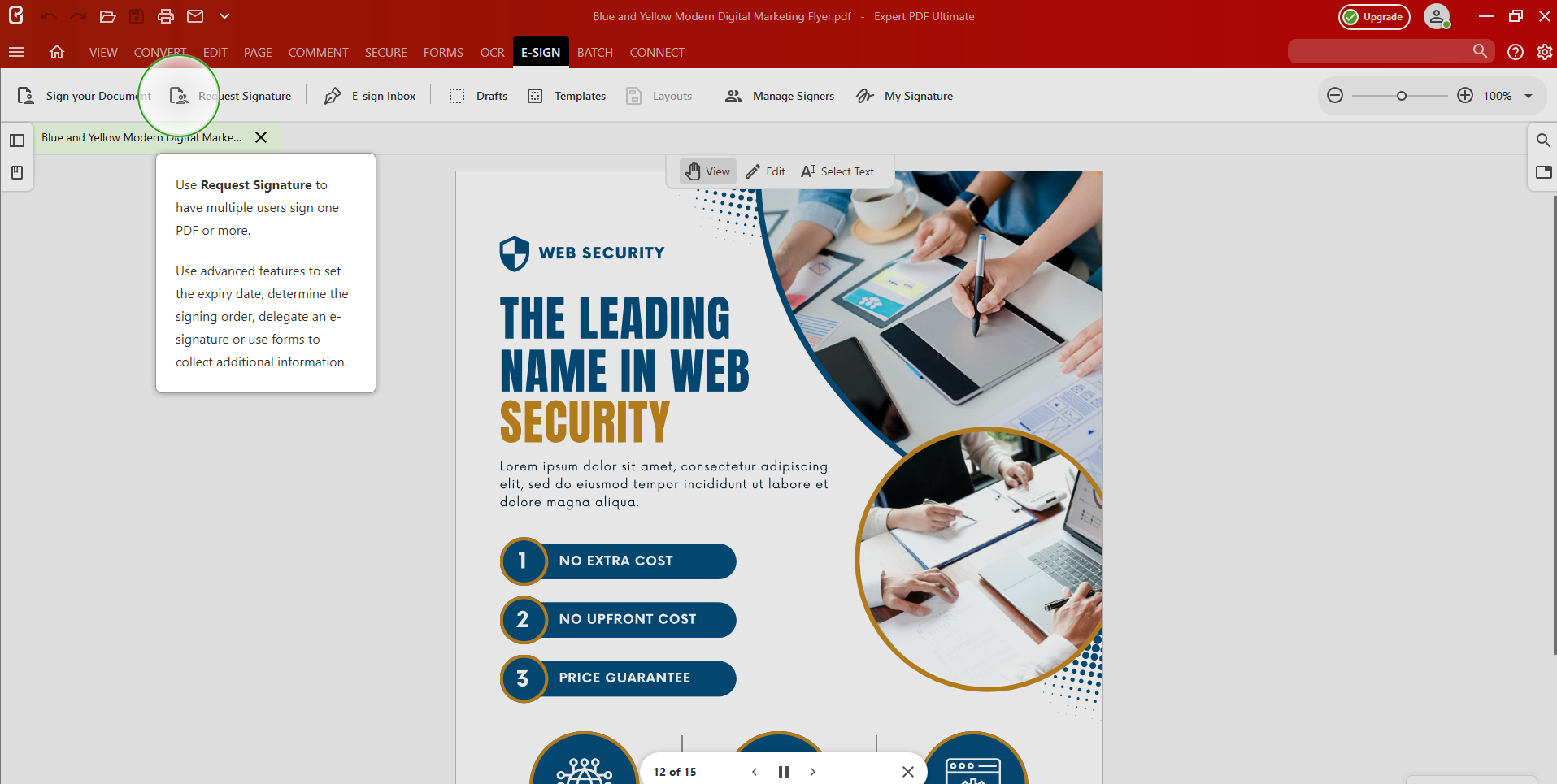 screenshot of Expert PDF
